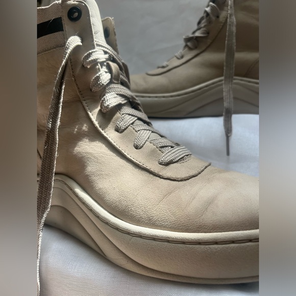 Timberland Womens Taupe Ruby Ann High Top Sneaker Tie-Closure US 9.5 - Picture 3 of 16